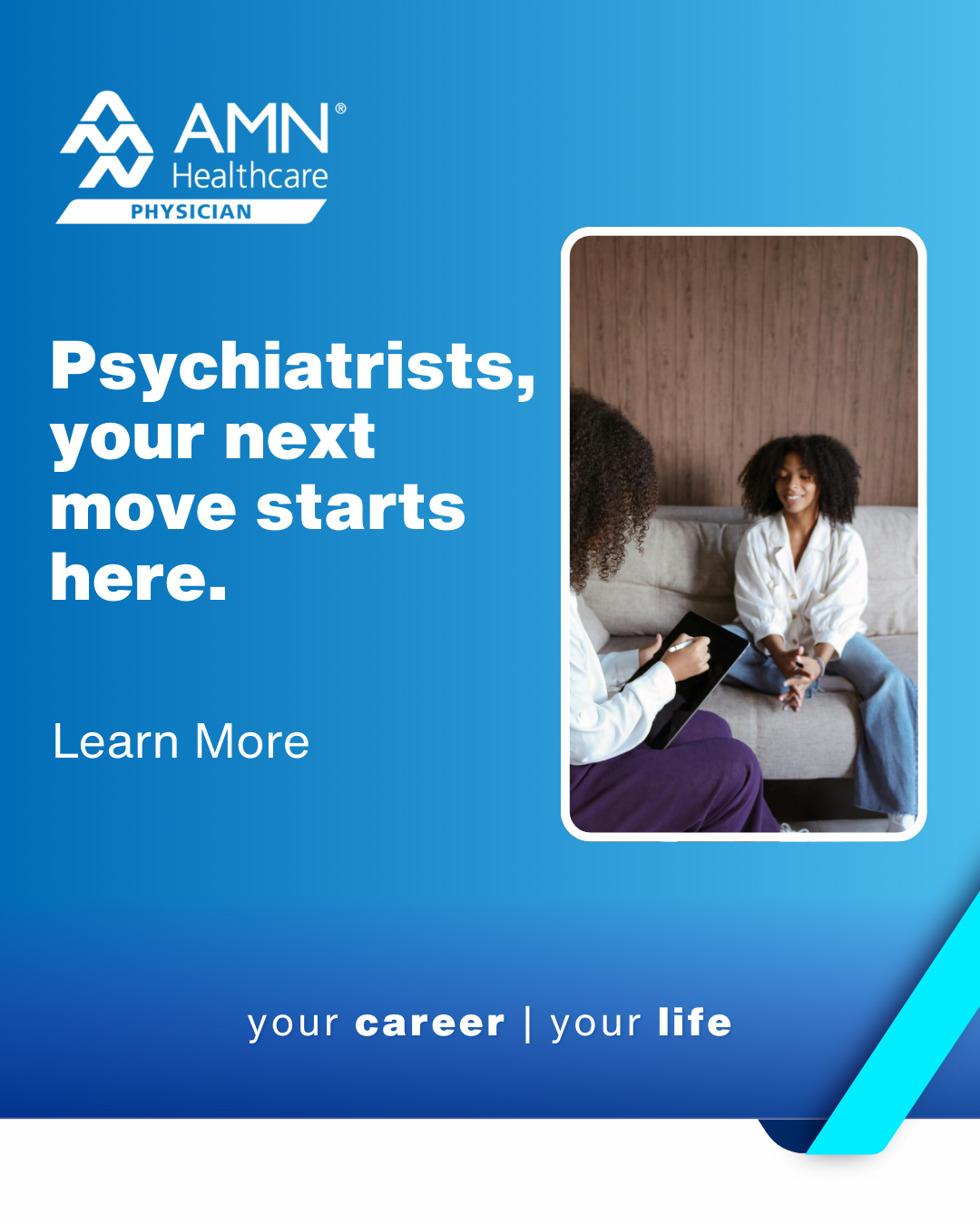 AMN Healthcare Facebook ad