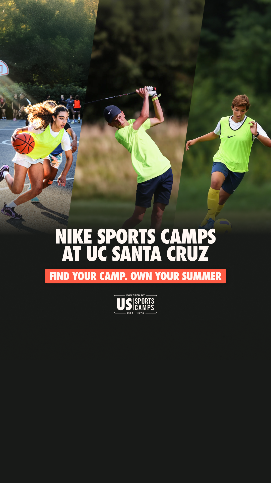 US Sports Camps - NIKE Sports Camps Facebook ad