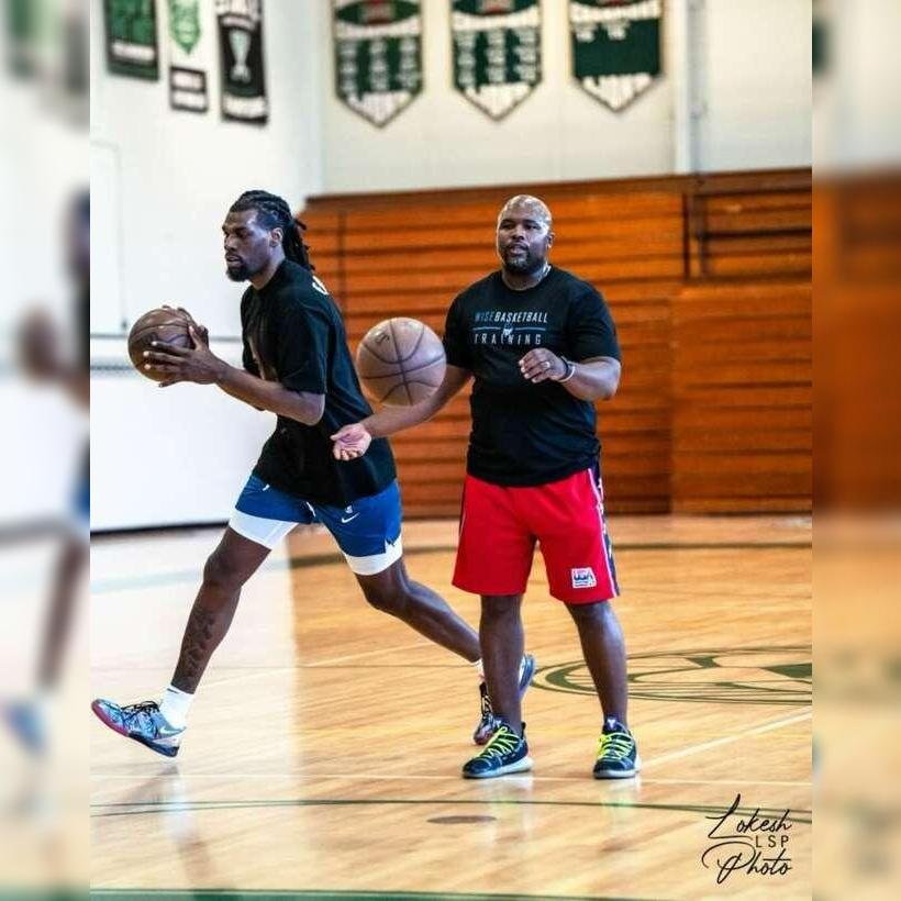 Wise Basketball Training Facebook ad: Real Coaching. Real Improvement. Real Summer.