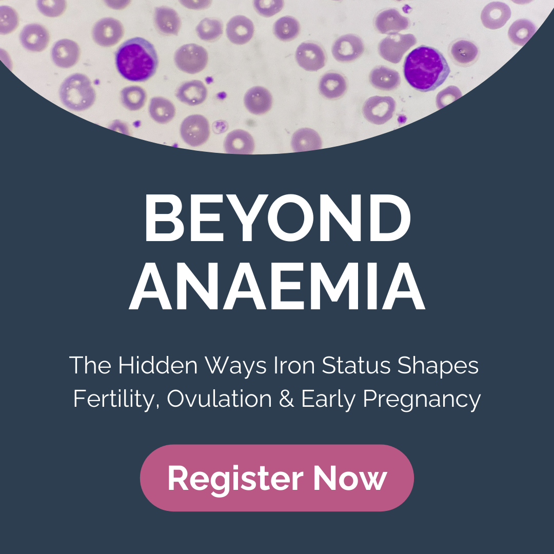 Early Life Nutrition Alliance Facebook ad: Low Iron, Poor Fertility Outcomes? Get the Evidence