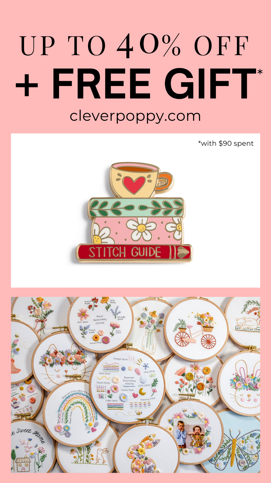 Clever Poppy Facebook ad