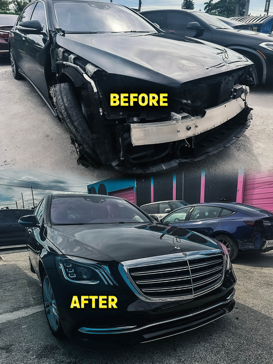 Car Geeks Collision Facebook ad: Free Towing & Loaner Cars