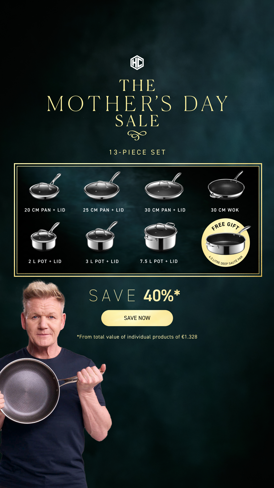 Gordon Ramsay Facebook ad