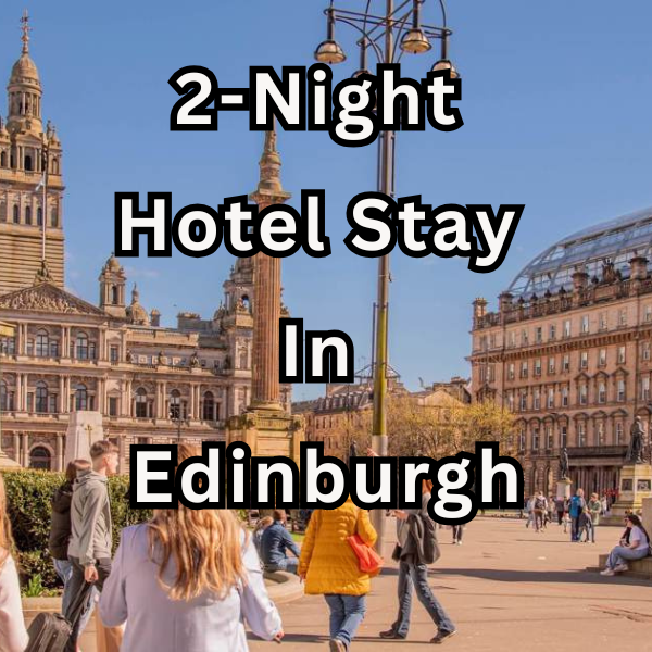 Online Deals Facebook ad: 2-Night Hotel Stay In Edinburgh