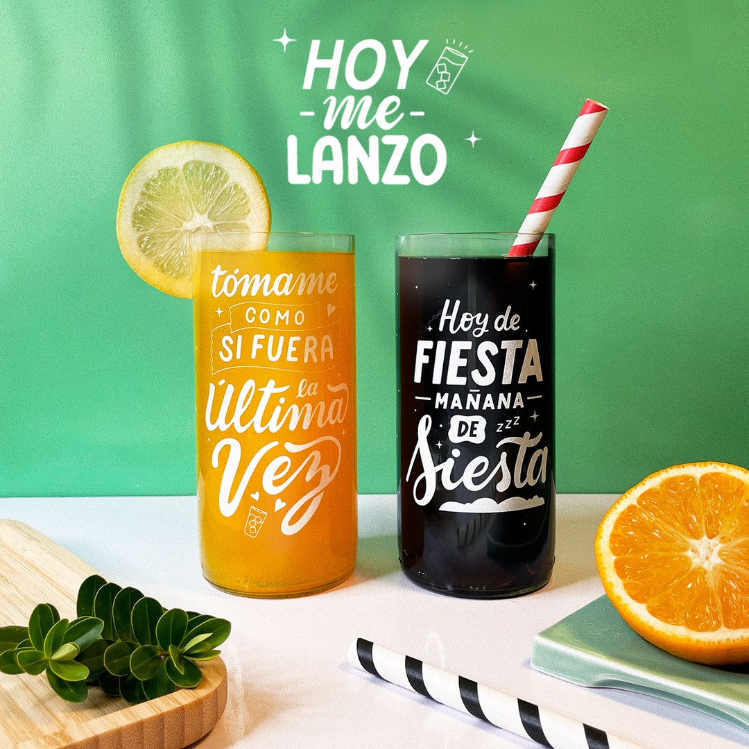 Green Glass Facebook ad: HOY ME LANZO