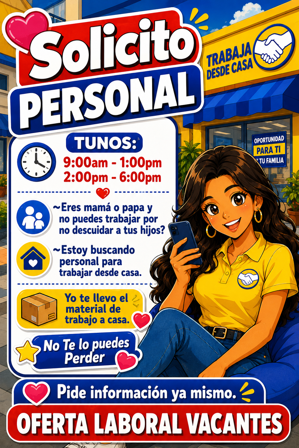 Epic Pixel Corner Facebook ad: Estamos contratando