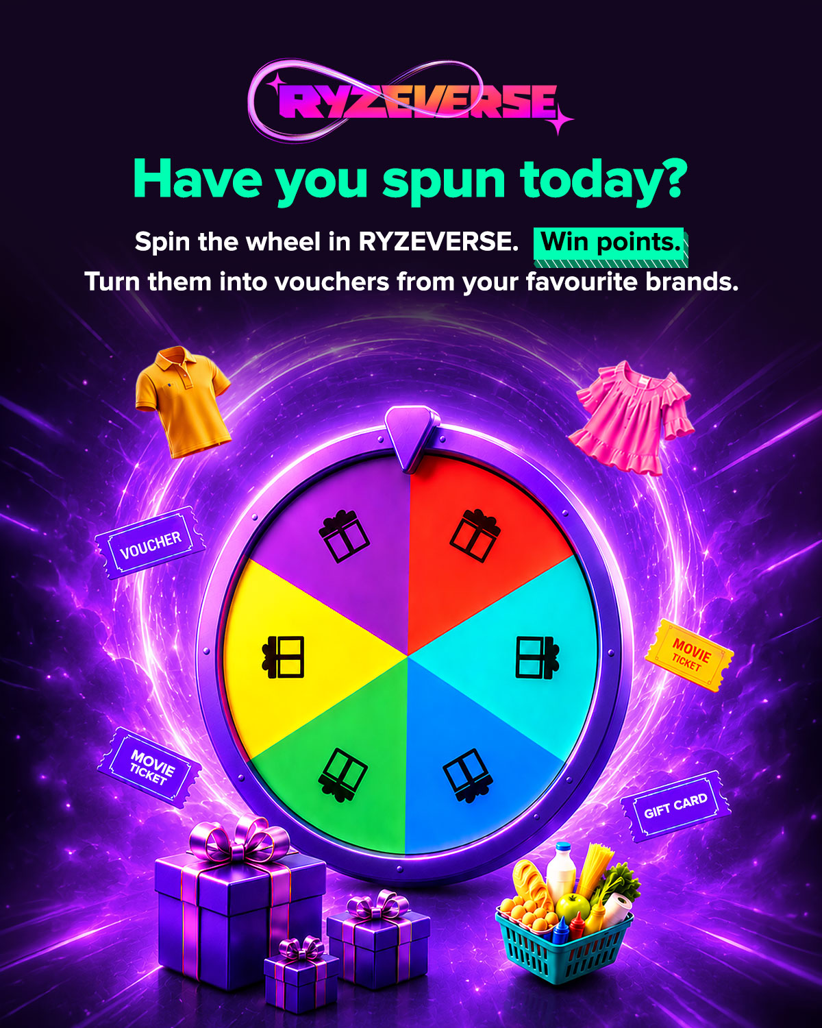 RYZE Live Facebook ad