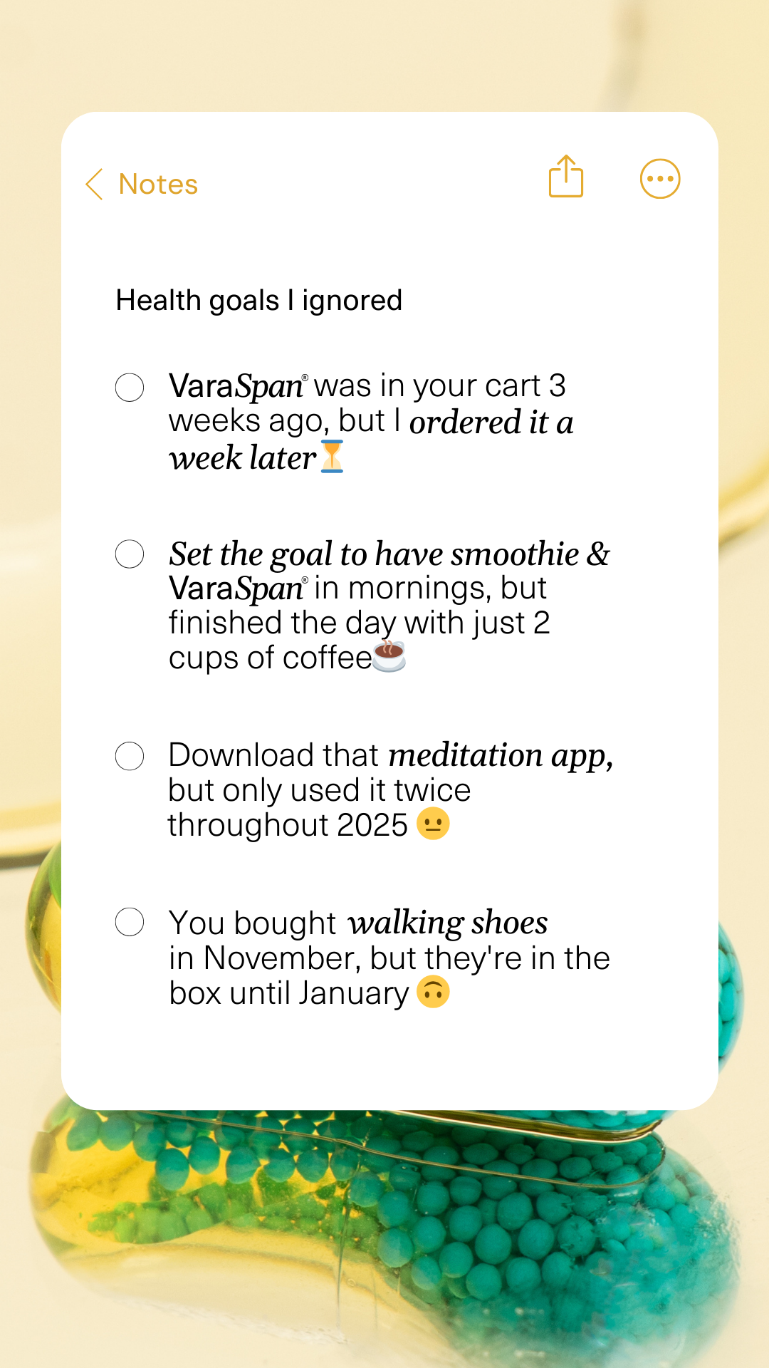 Varalife Facebook ad