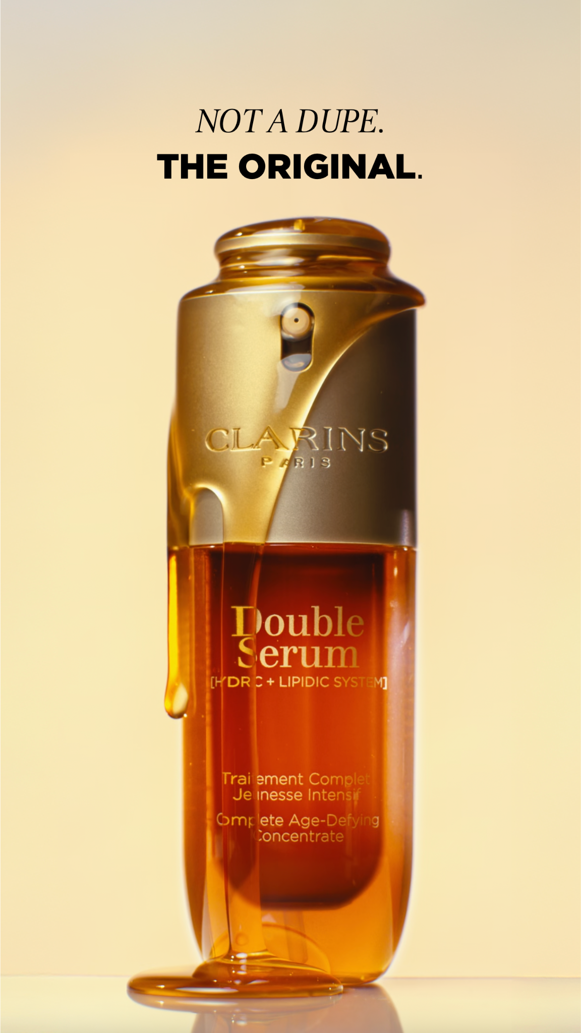 Clarins Facebook ad
