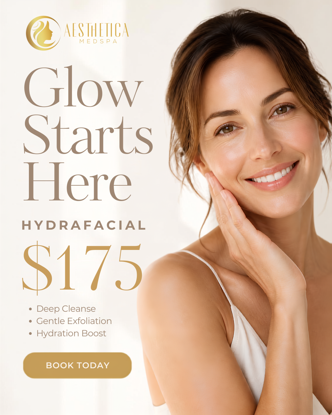 Aesthetica MedSpa Facebook ad