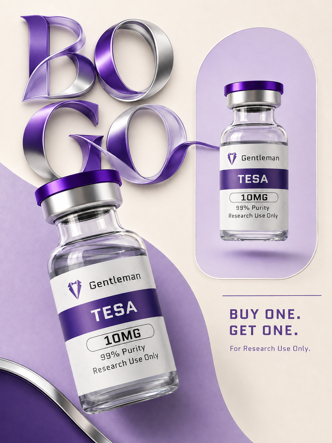 Gentlemen Science Department Facebook ad: BOGO Event Live at Gentleman