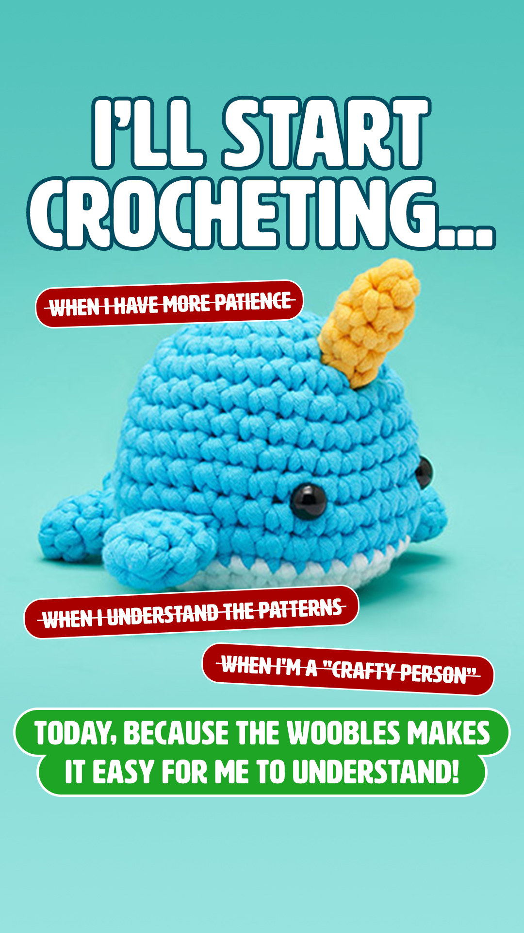 The Woobles Facebook ad
