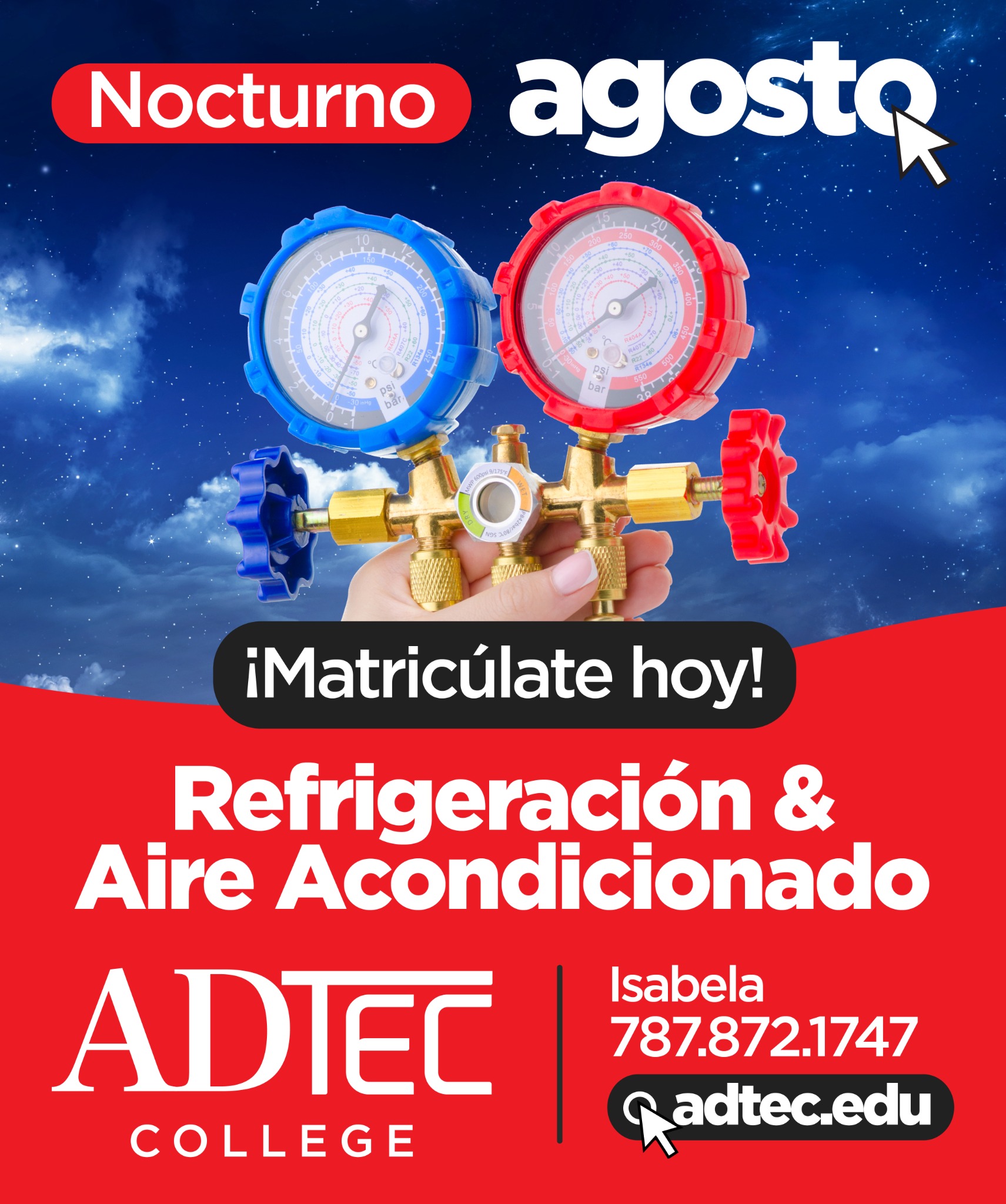 Adtec College Facebook ad