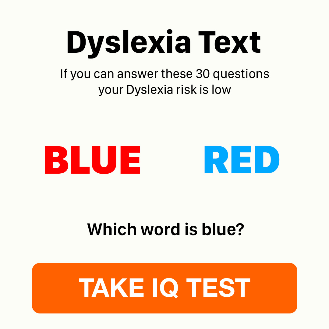 My IQ Facebook ad