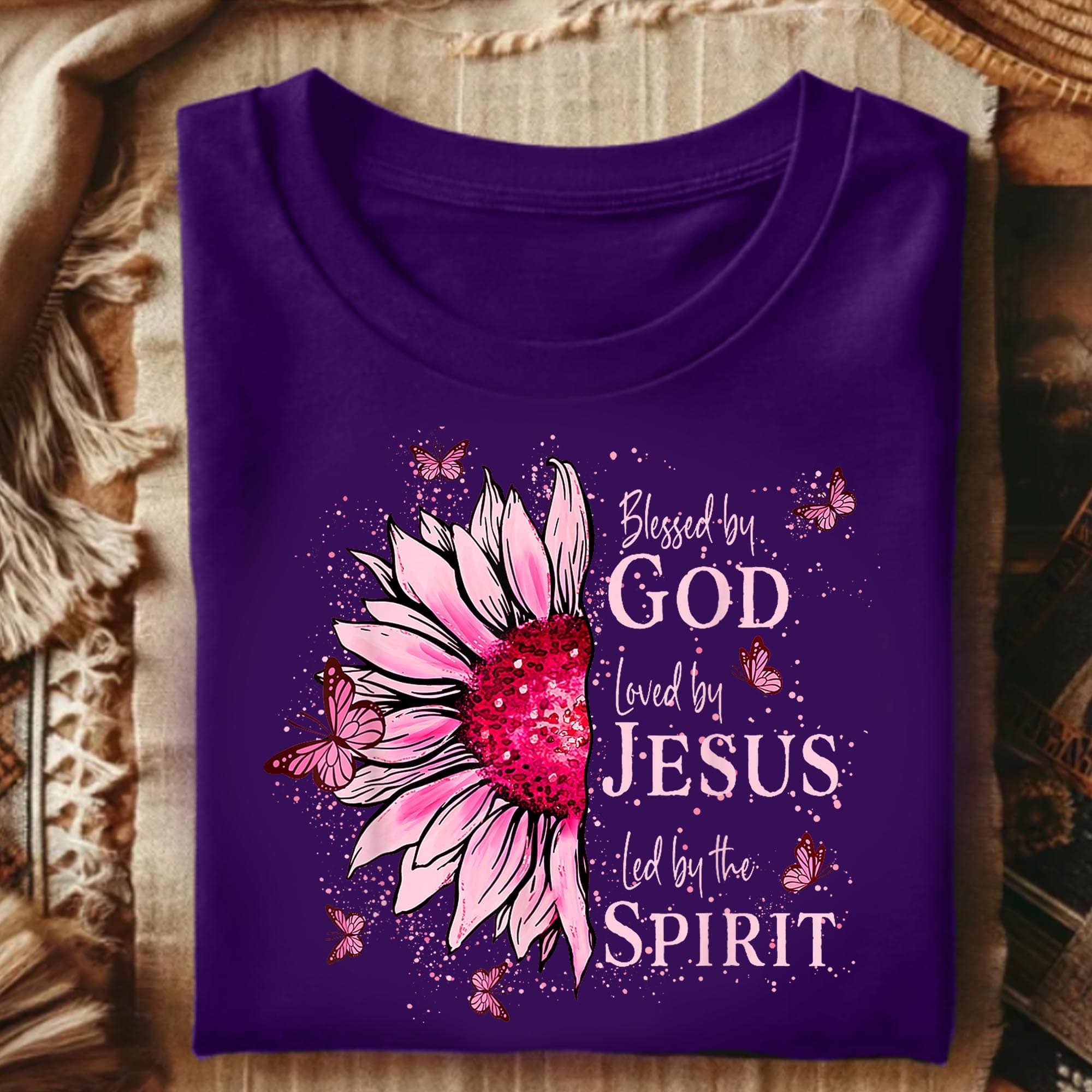 God is my life Facebook ad: Bloom Where You Are Led