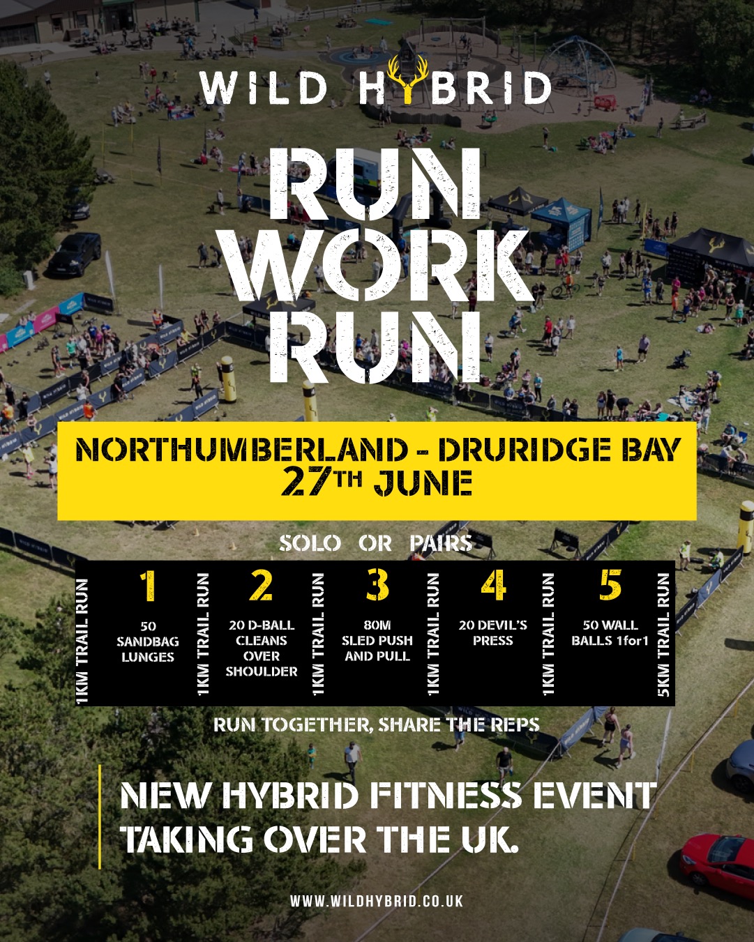 WILD Hybrid Facebook ad: WILD HYBRID PRESENTS.