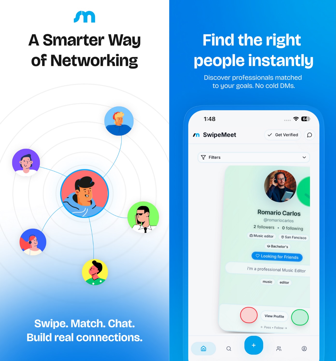 swipemeet_connect Facebook ad