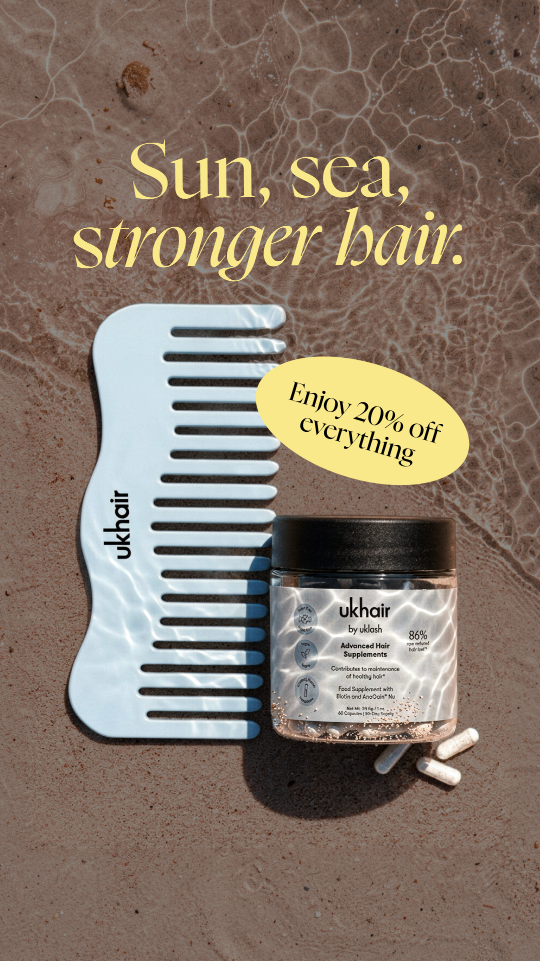 Uklash Facebook ad