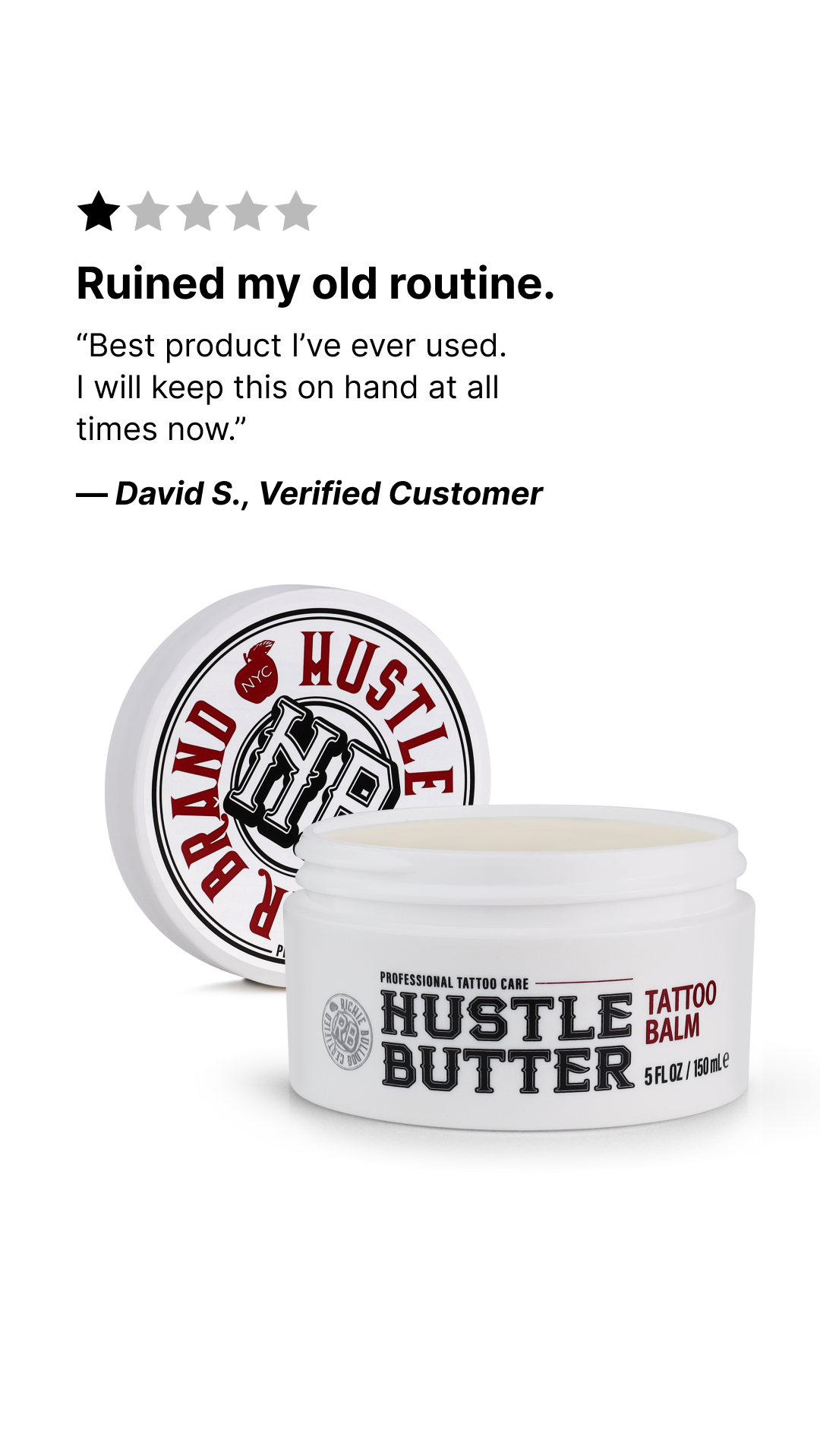Hustle Butter Deluxe Facebook ad