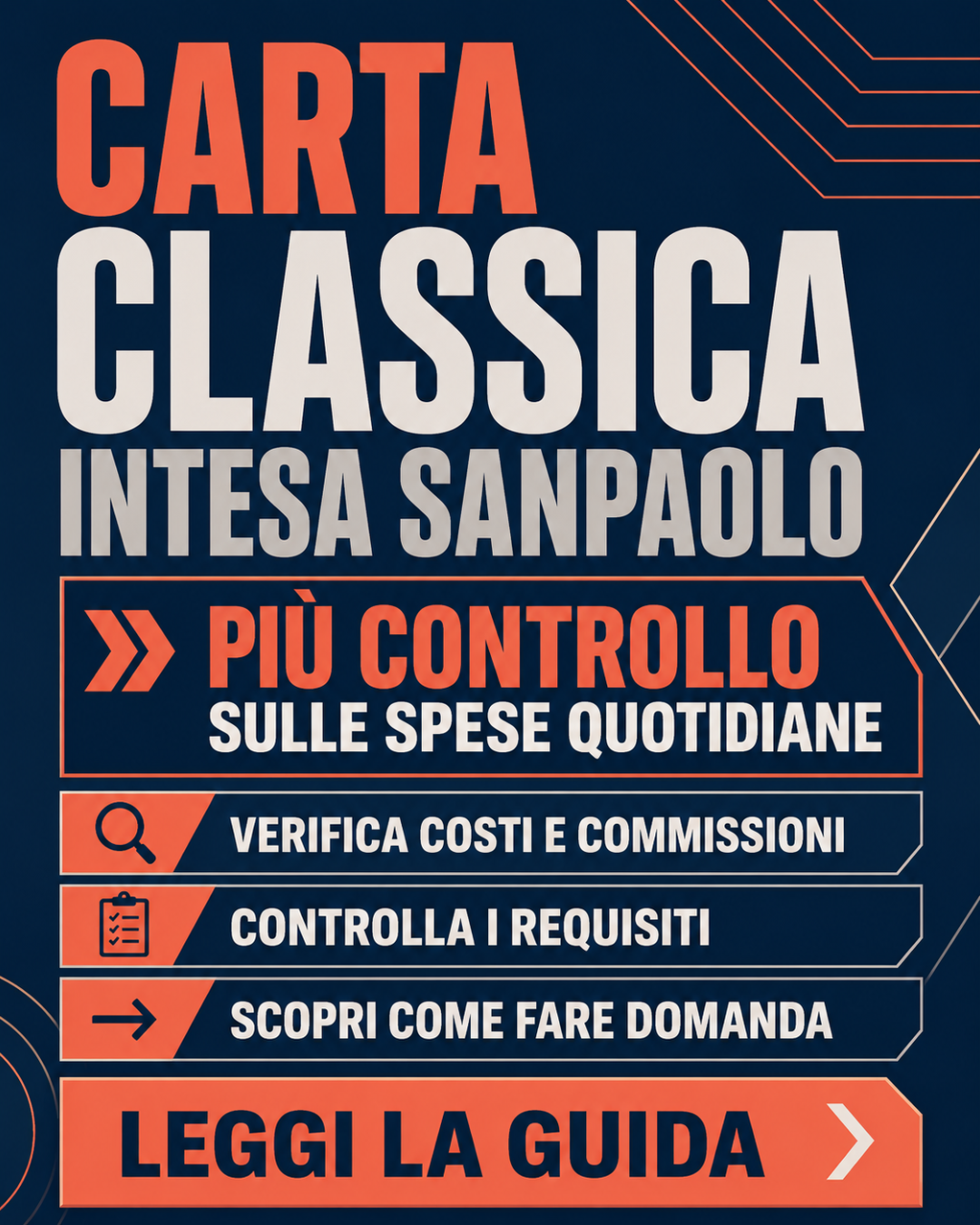 Lara Santos Facebook ad: GUIDA CARTA CLASSICA INTESA SANPAOLO