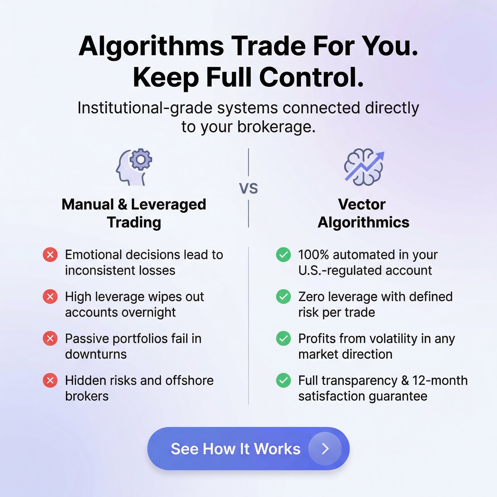 Vector Systems Facebook ad: An 8-year JPMorgan trader built this. For himself first.