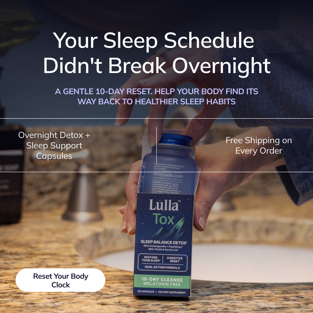 Lulla Facebook ad: Melatonin-Free Sleep Support