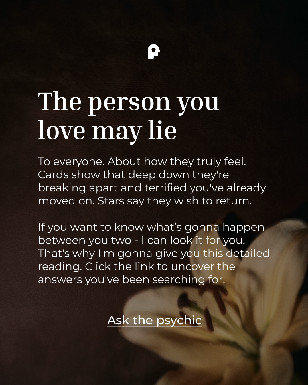 Your Relationship Advisor Facebook ad