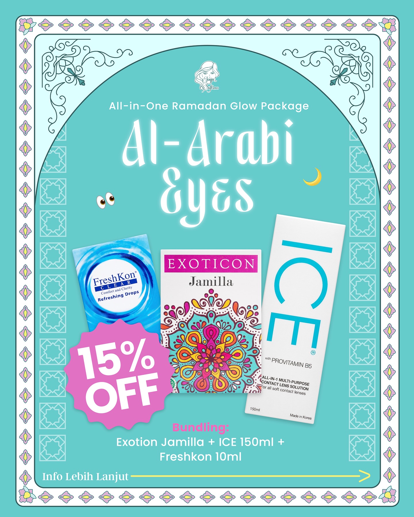 Jogja Softlens Facebook ad: Al-Arabi Eyes is here!