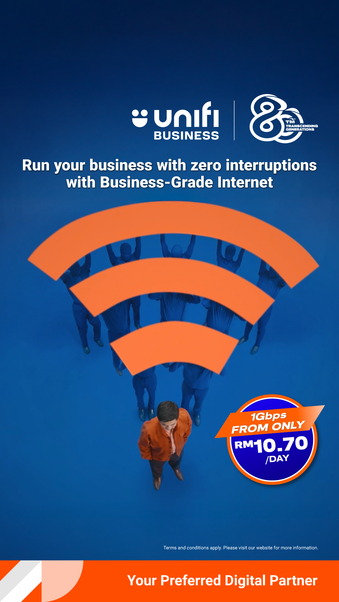 Unifi Business Facebook ad