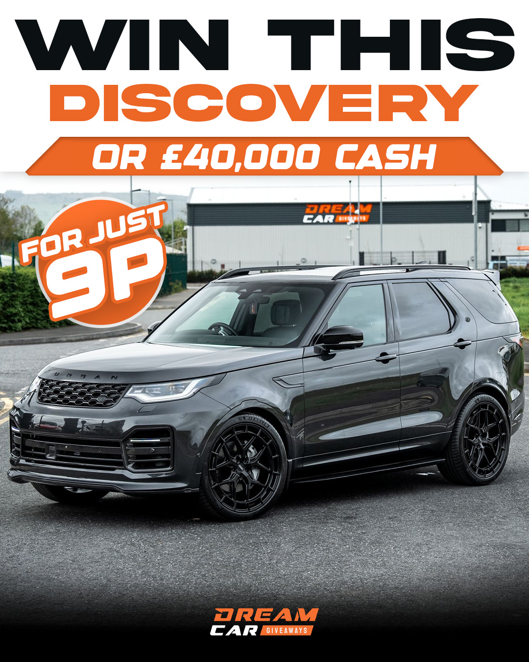 Dream Car Giveaways Facebook ad