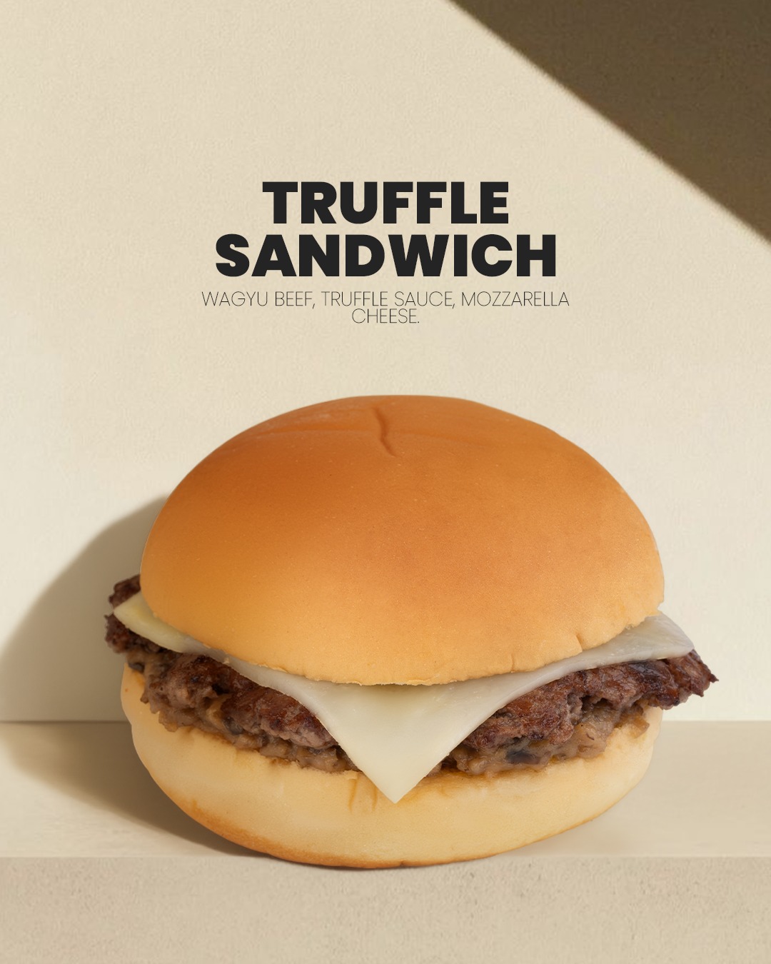 STAR - ستار Facebook ad: Wagyu + Truffle + Mozzarella = A literal…