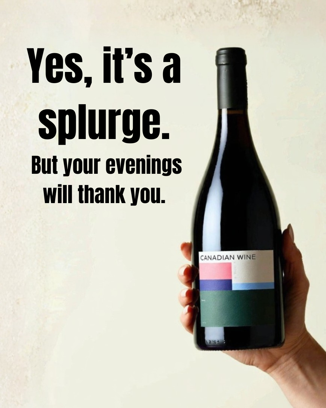 Wine Club Canada Facebook ad: Canadian Wines You Can’t Find In Stores