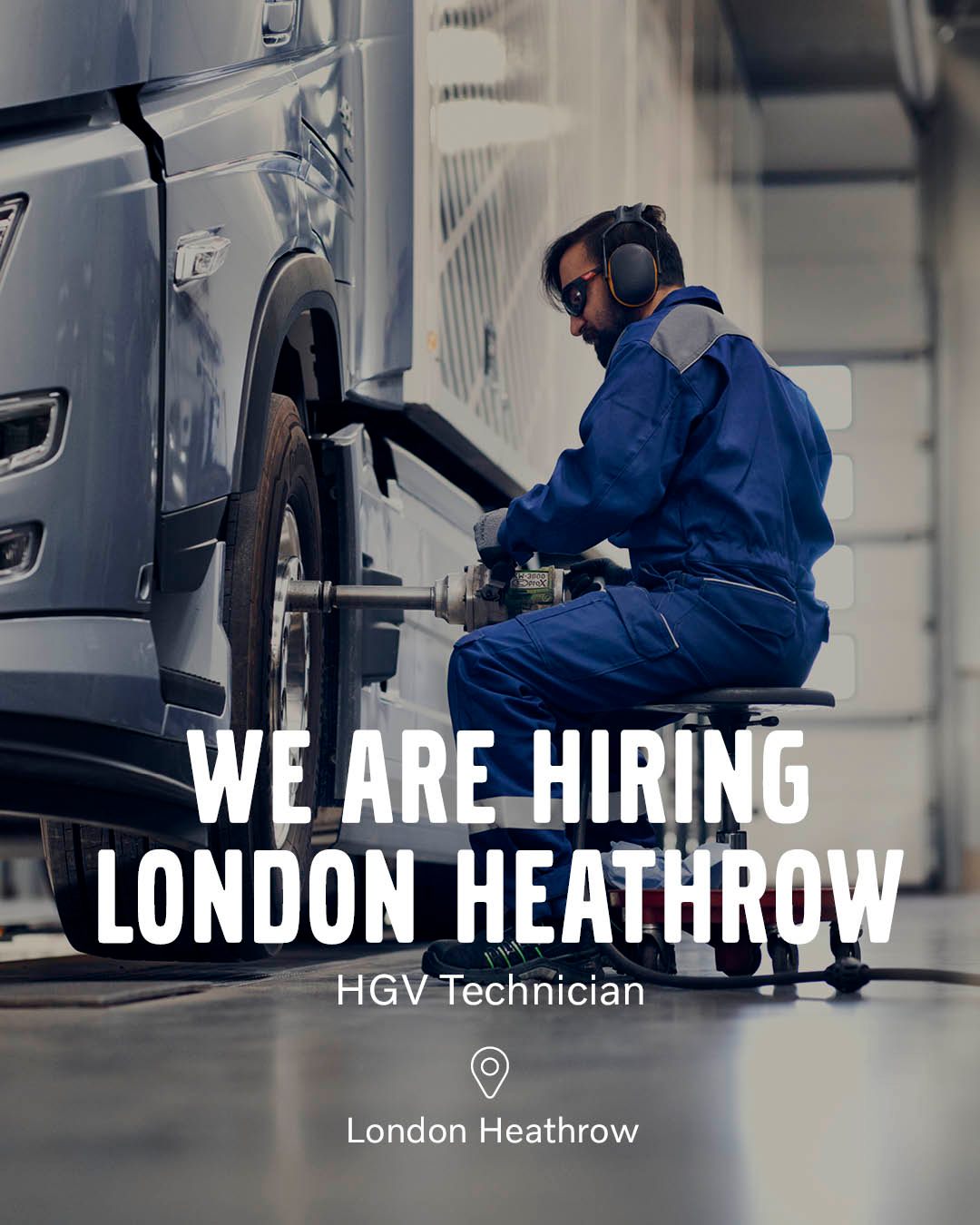 Volvo Trucks UK & Ireland Careers Facebook ad: HGV Technician - London Heathrow