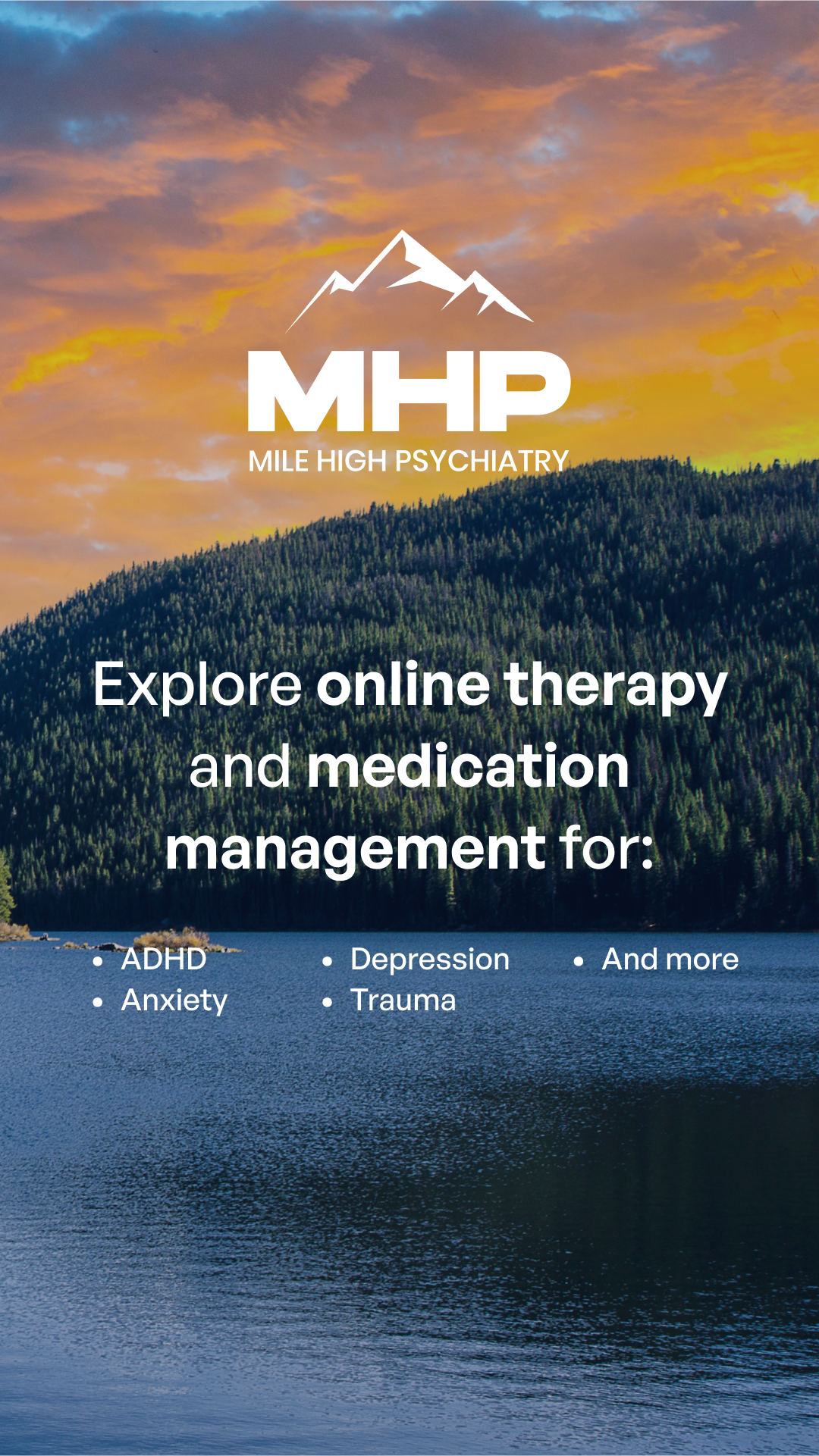 Mile High Psychiatry Facebook ad from Jul 29, 2024