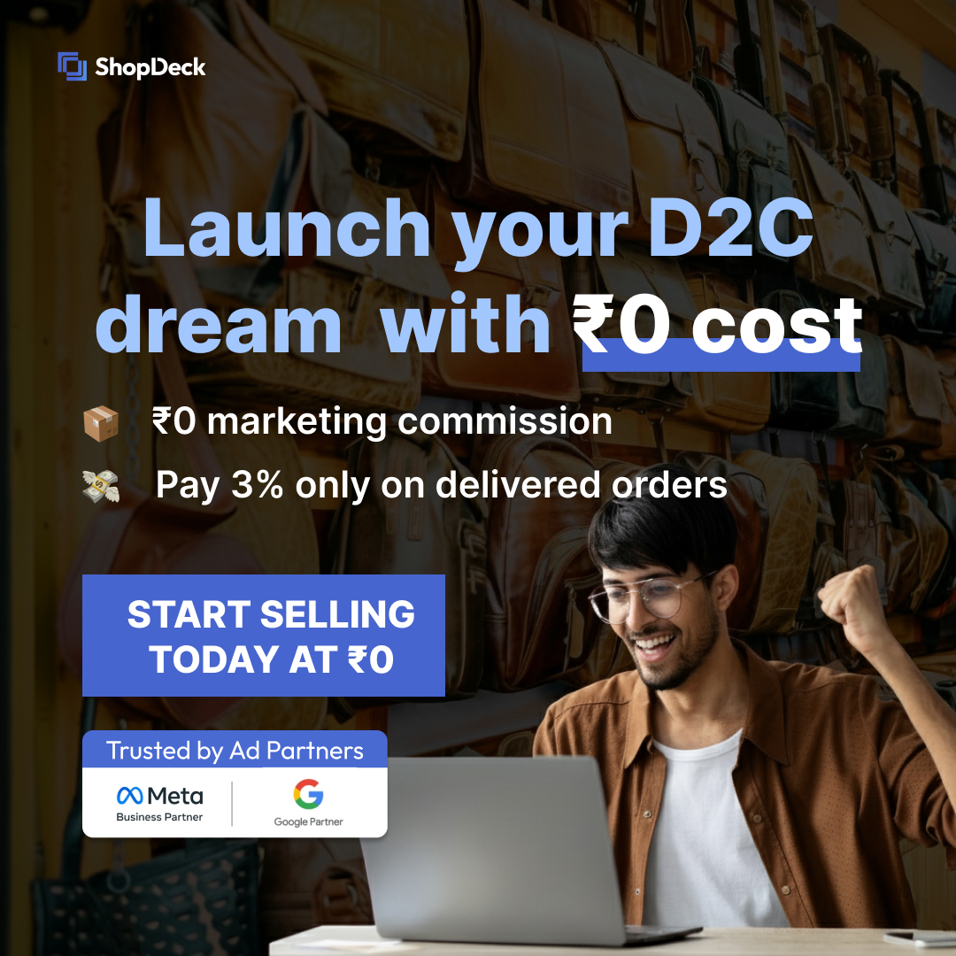 ShopDeck Facebook ad
