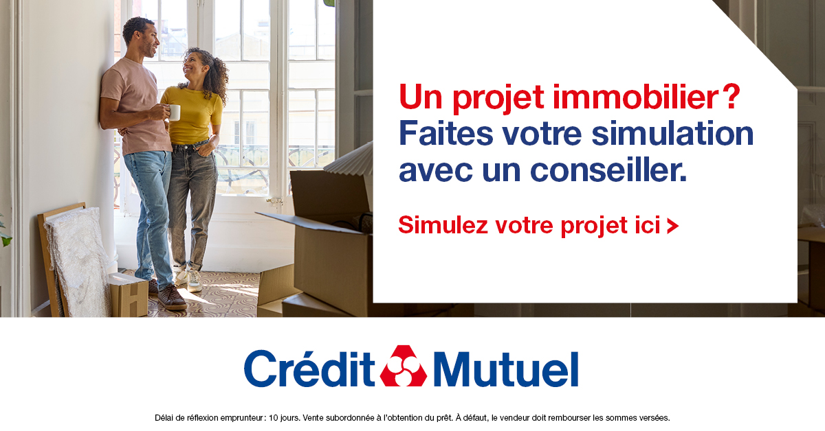 Crédit Mutuel Facebook ad