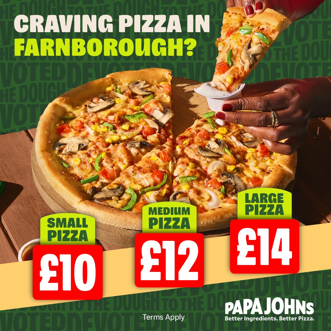 Papa John's Pizza Facebook ad