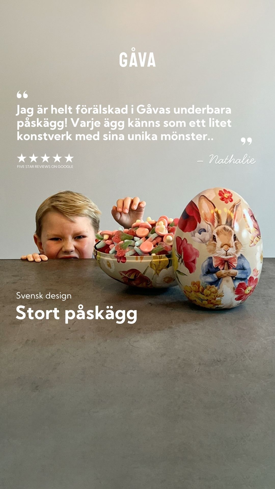 Gavagifting Facebook ad