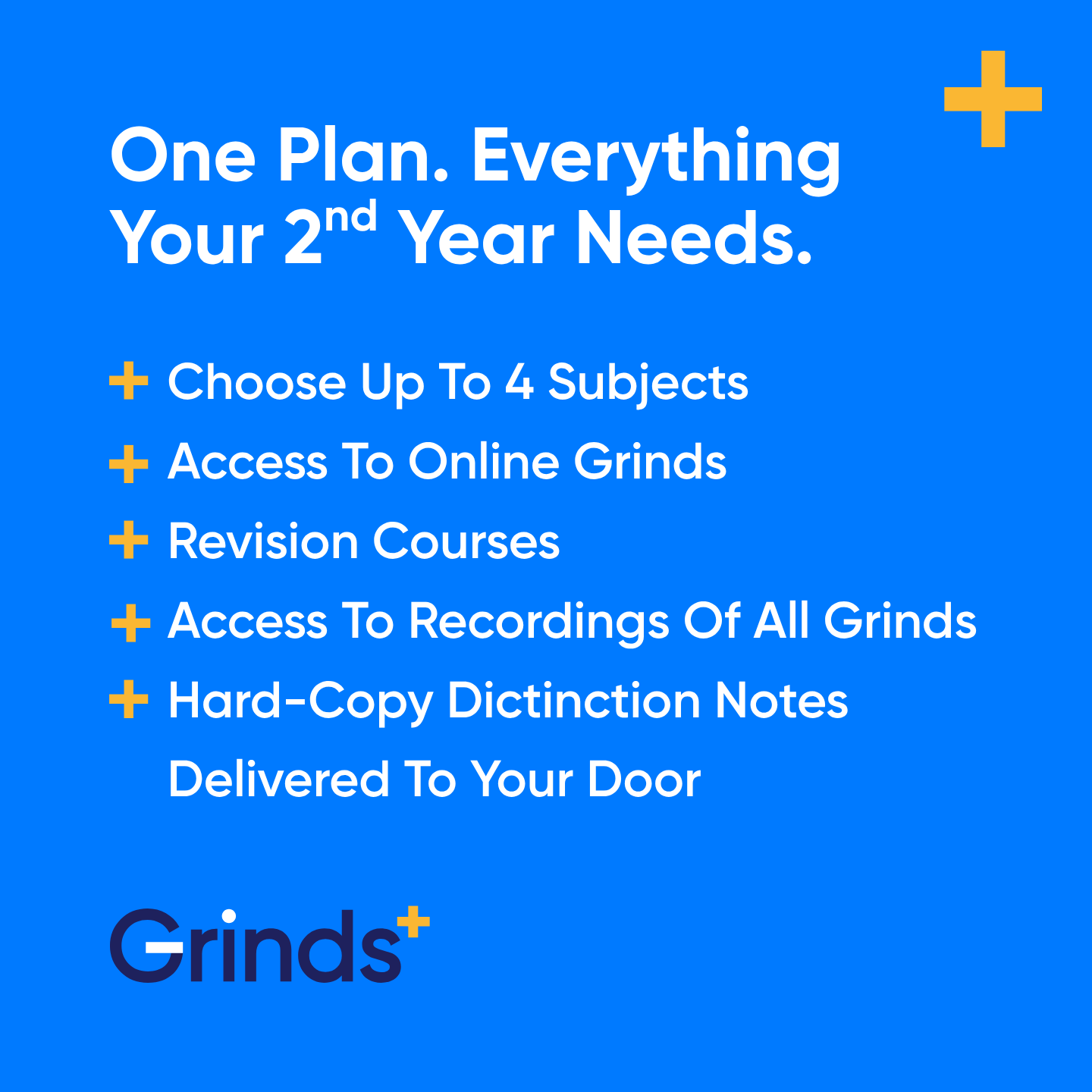 The Dublin Academy of Education Facebook ad: Leaving Cert Grinds Plan