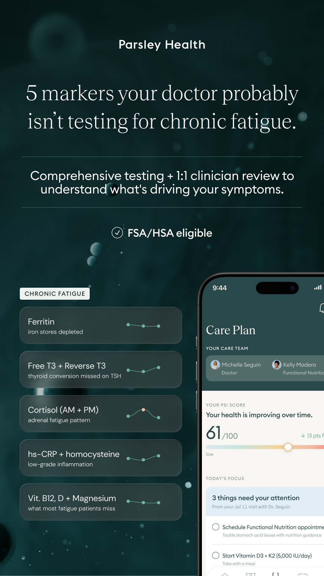 Parsley Health - Root Cause Medicine Facebook ad