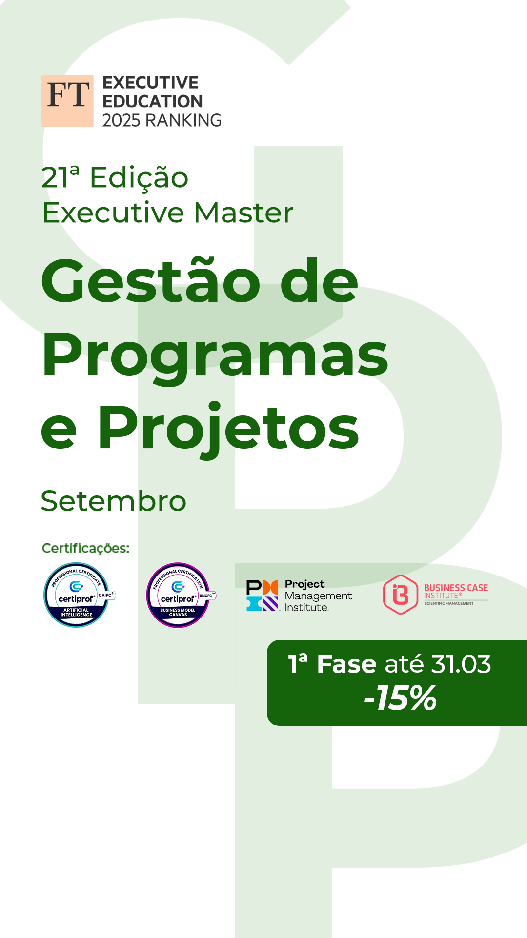 ISCTE Executive Education Facebook ad