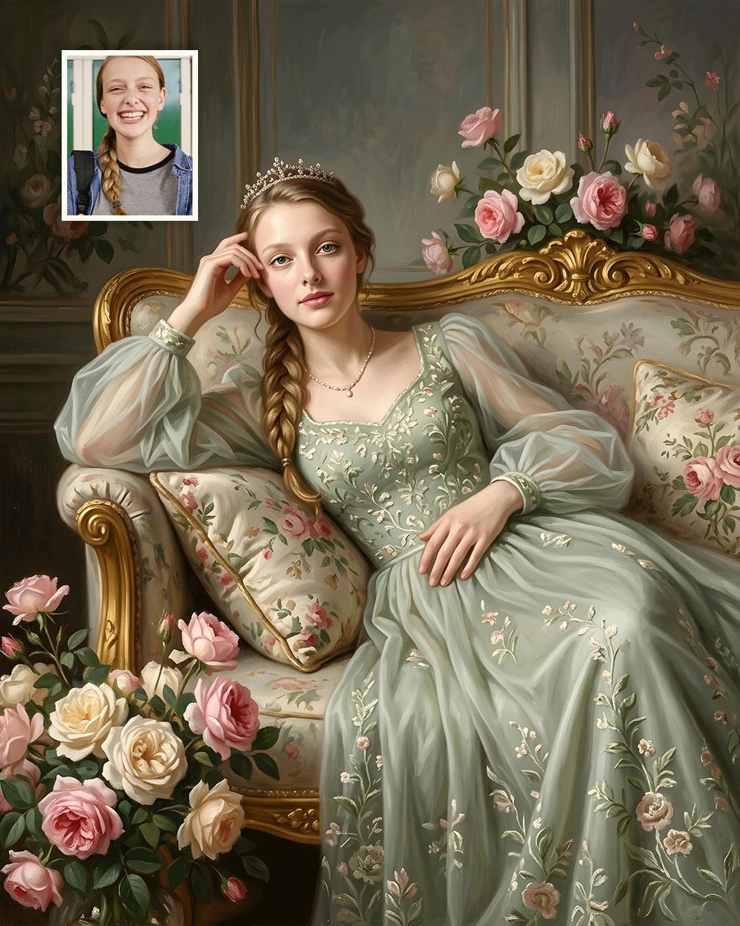 Turn Me Royal Facebook ad