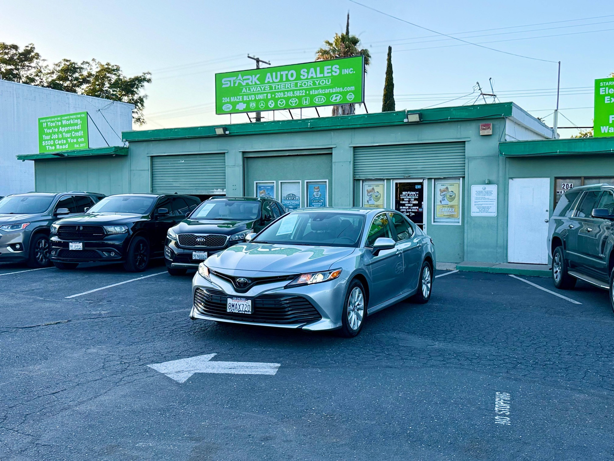 Stark Auto Sales Facebook ad: Stop searching-you won’t find lower prices in Modesto.