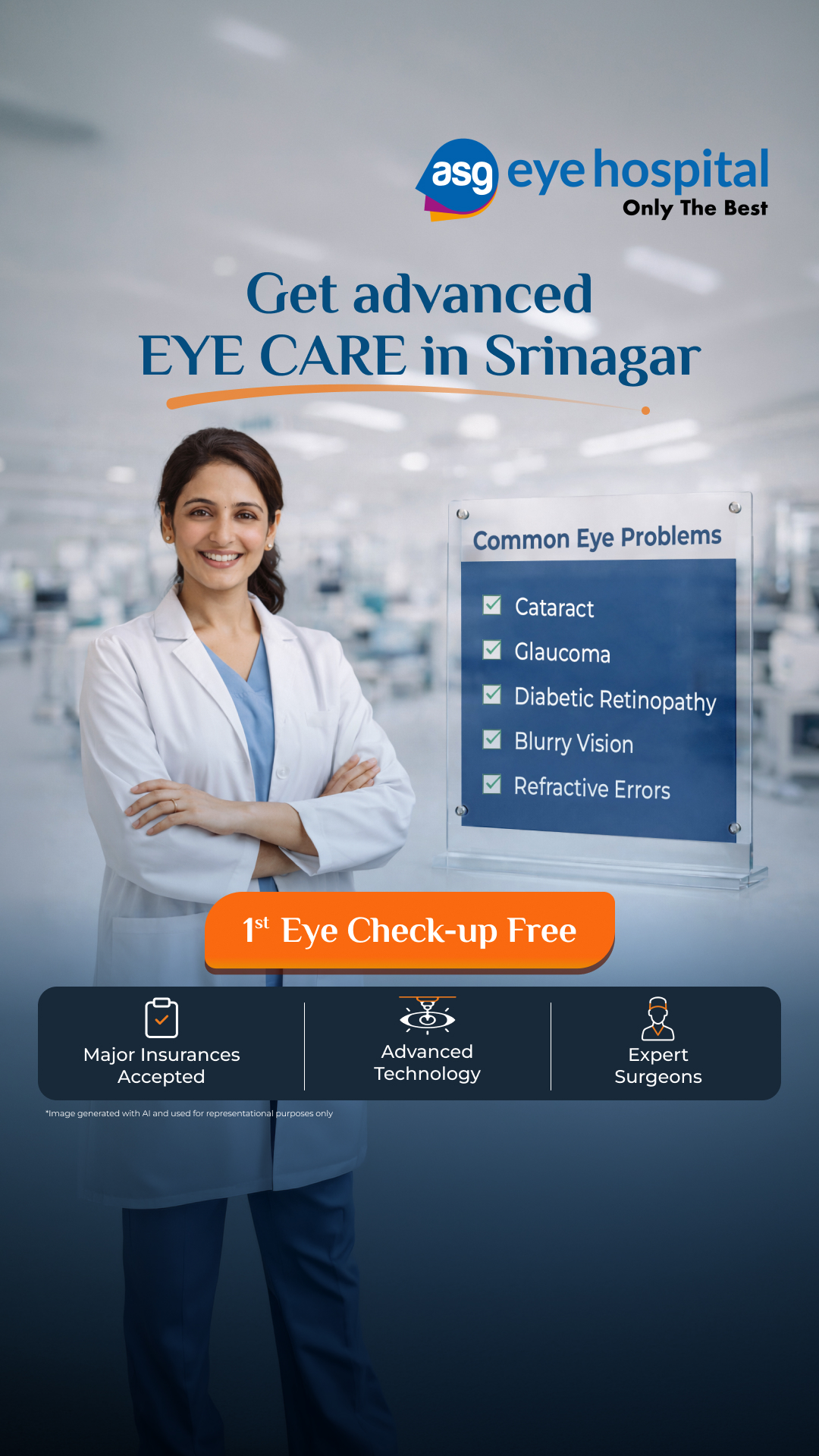 ASG Eye Hospital Facebook ad