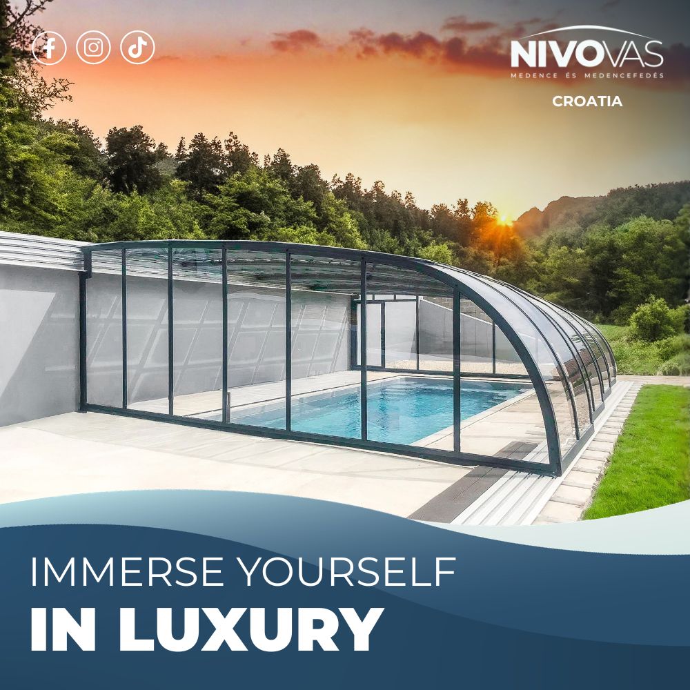 Nivovas Medence és Medencefedés Facebook ad from Sep 9, 2026