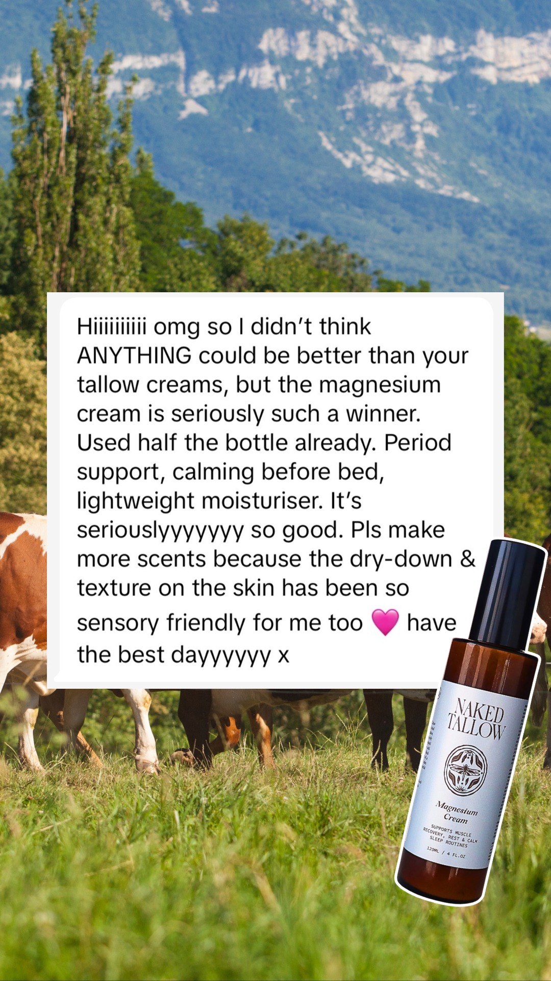 Naked Tallow Facebook ad