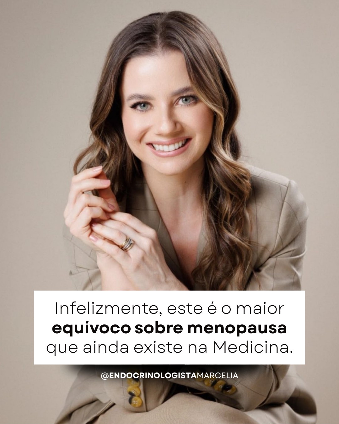 Marcelia Mascarenhas Dias Facebook ad: A menopausa ainda carrega muitos equívocos, inclusive…