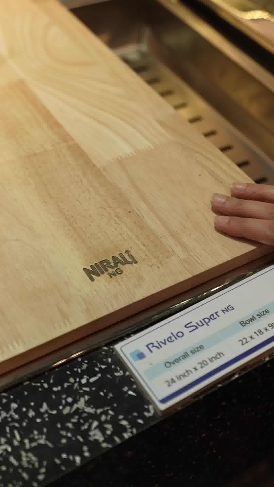 Nirali NG Kitchen Sinks Facebook ad: Rivelo NG, Smarter Sinks for Smarter Kitchens