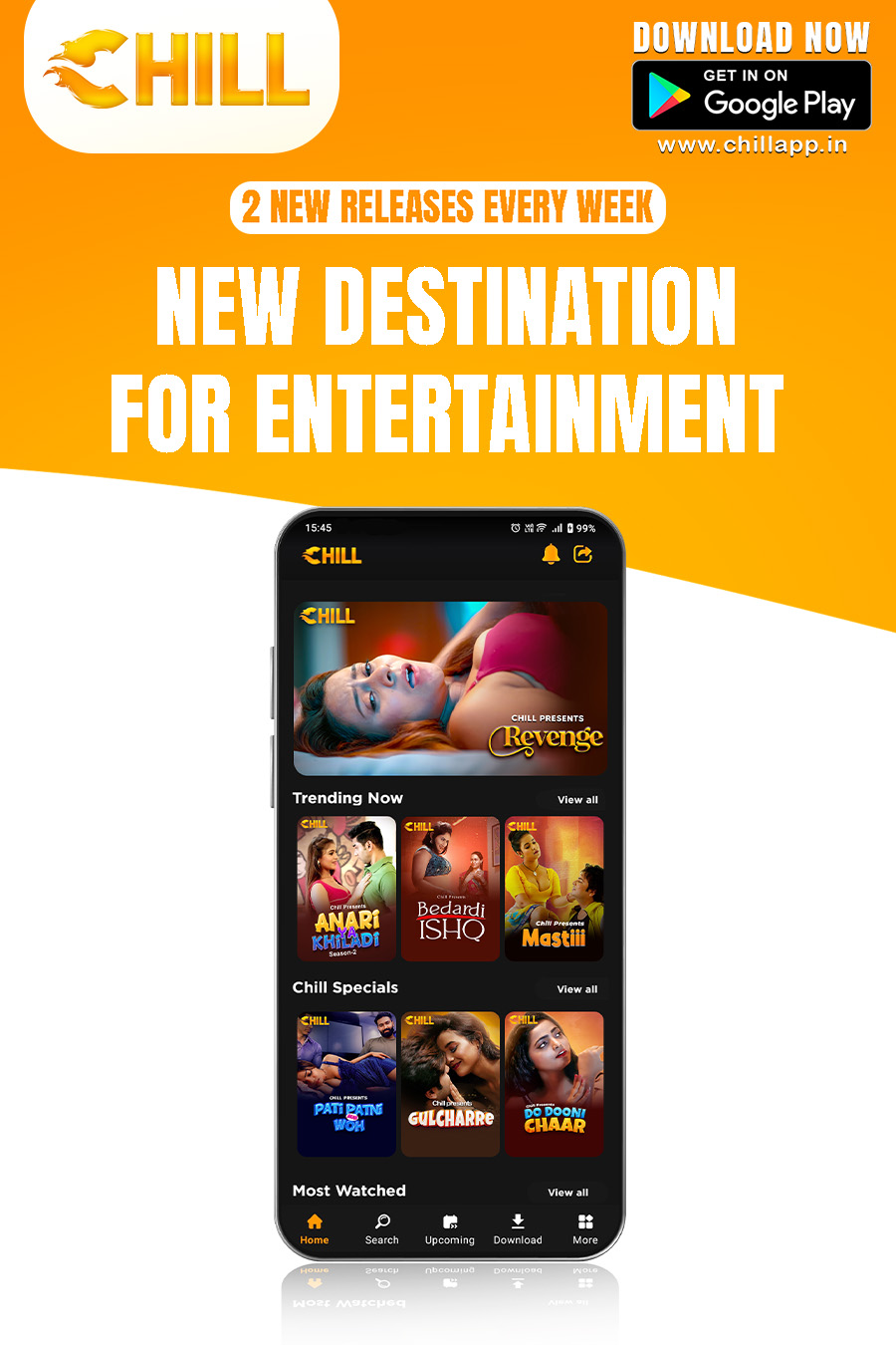 Chill App Facebook ad