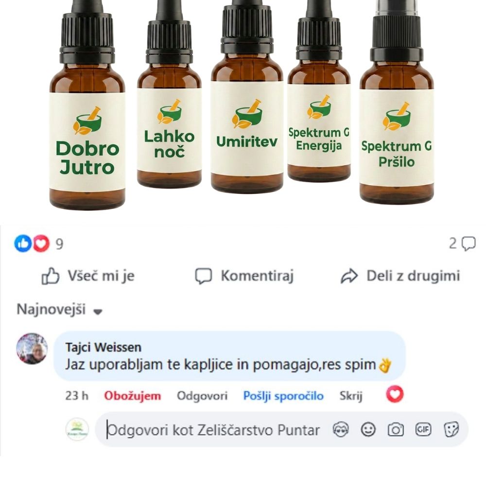 Zeliščarstvo Puntar Facebook ad from Jul 10, 2026